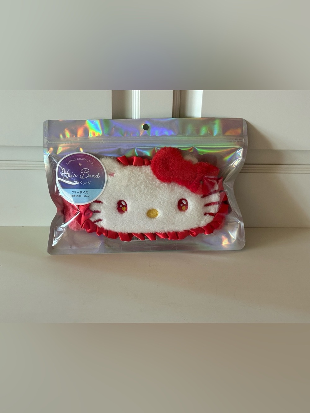 NWT Hello Kitty Hair Band / Eye Mask